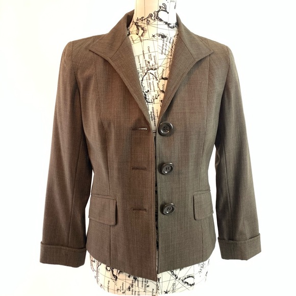 Lafayette 148 wool blazer office jacket 6 … - Picture 6 of 16